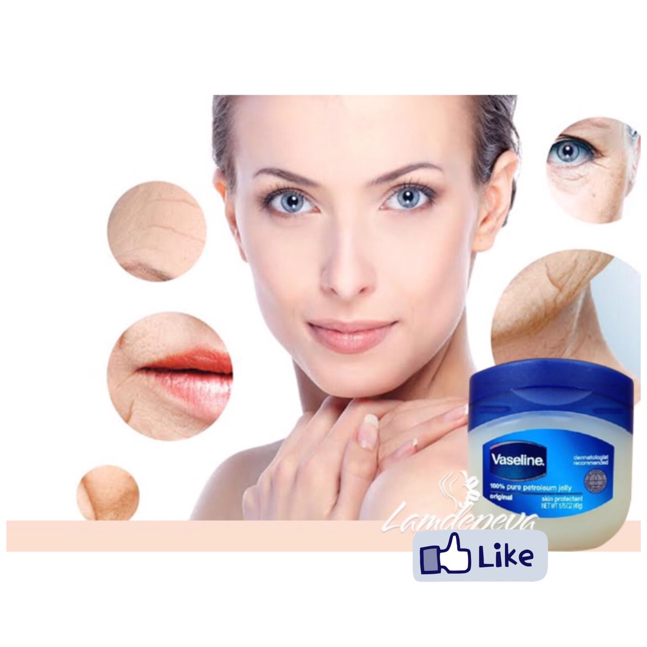 [HCM]Sáp dưỡng da đa năng Vaseline 49g Original của Mỹ