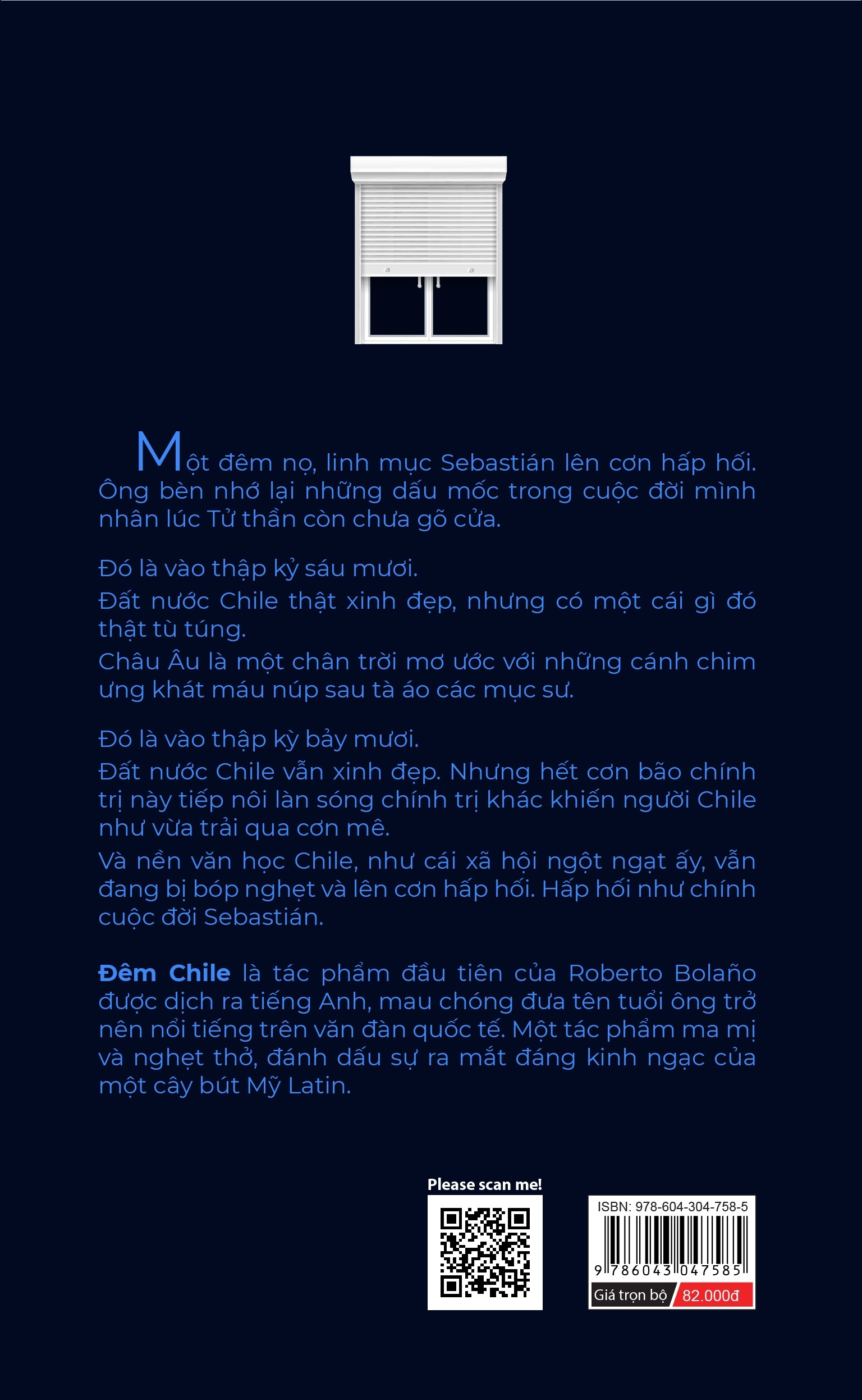 Sách - Đêm Chile - BachVietbook