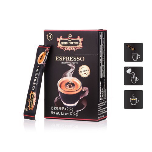 CÀ PHÊ ESPRESSO HOÀ TAN KING COFFEE