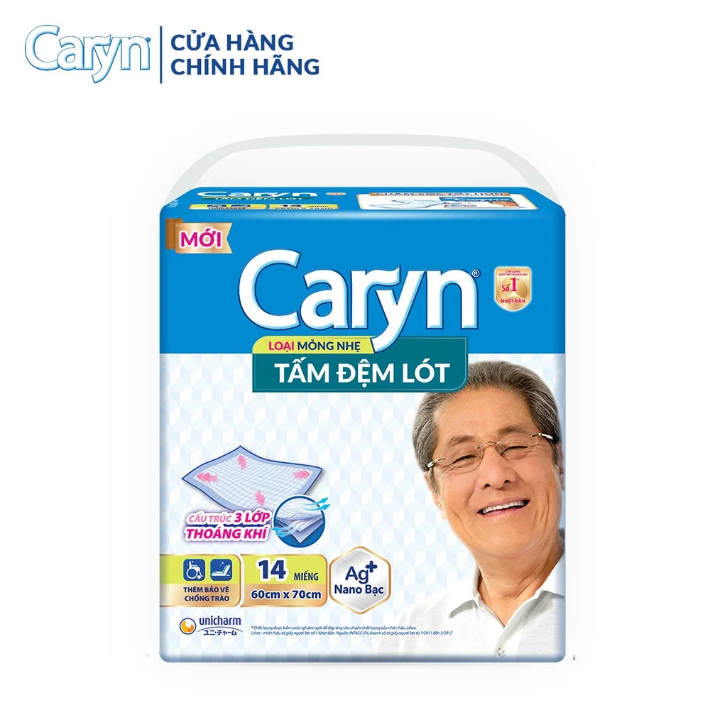 Tấm Đệm Lót Caryn Siêu Thấm 14 Miếng(60cm*70cm)
