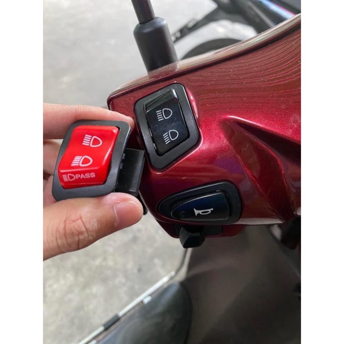 Combo bộ công tắc đỏ 300i cho sh việt nam sh 2012 - 2016, sh 2017 - 2019, sh 2020 - 2022 lắp như zin