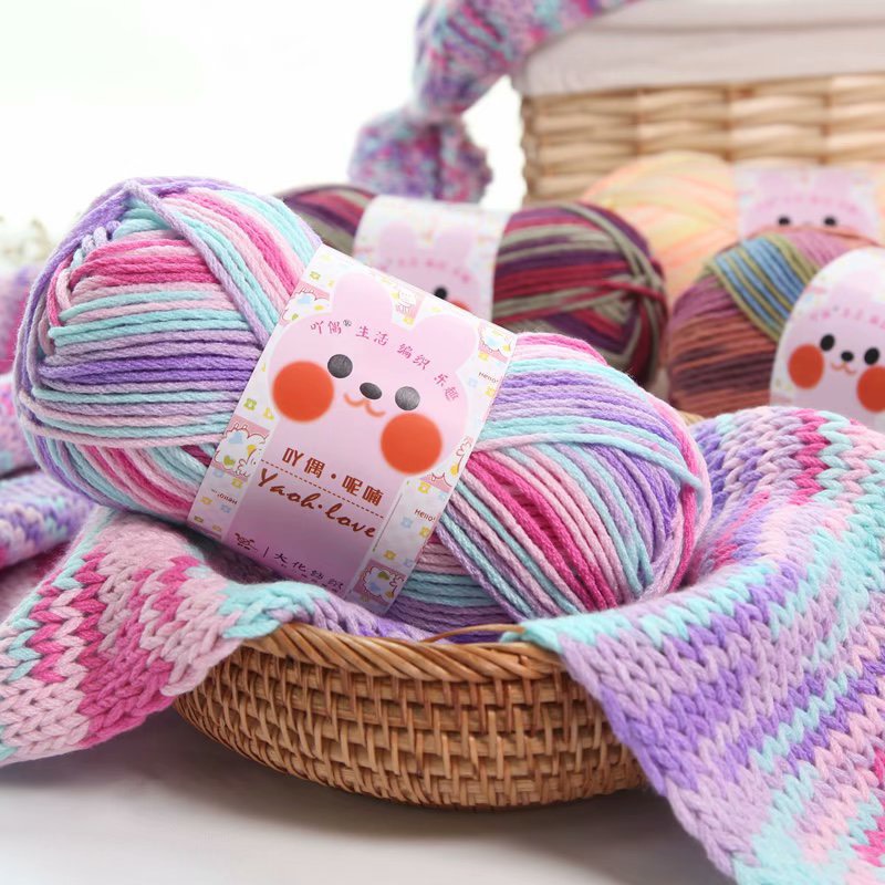 Len Yaoh Wool Loang-100g (đan mũ, đan khăn, đan áo)