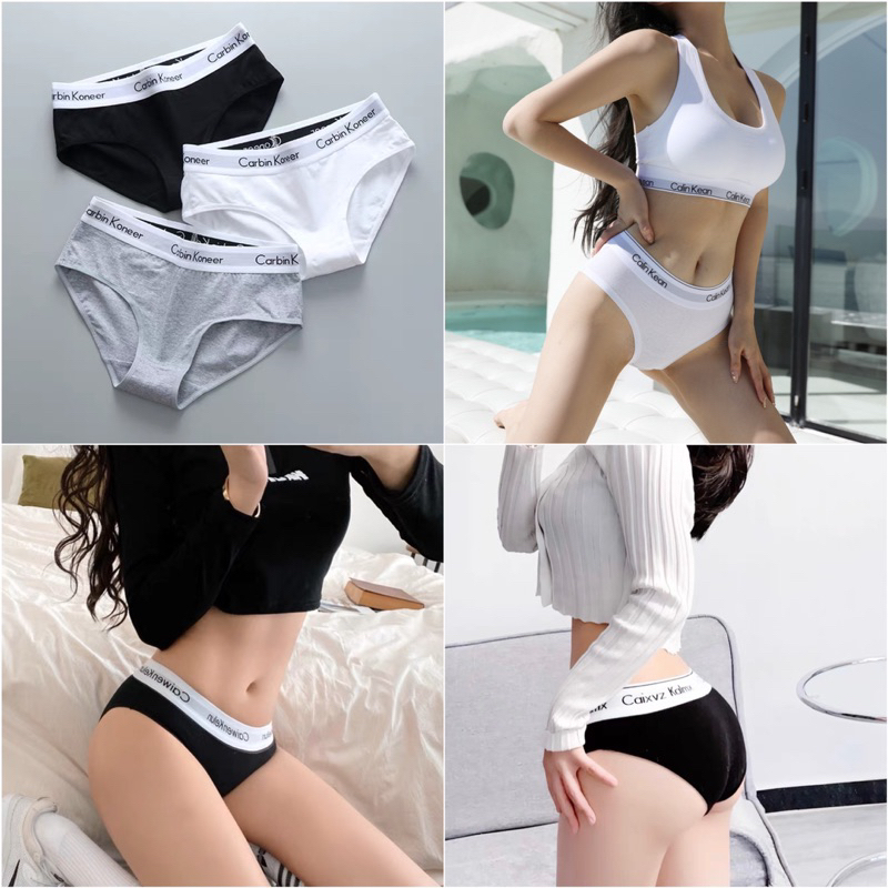 Quần lót nữ, quần lót thể thao cotton c.k co giãn thời trang 053