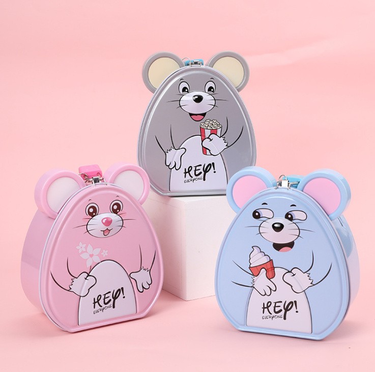 Két sắt mini cho bé hình chuột SIÊU CUTE
