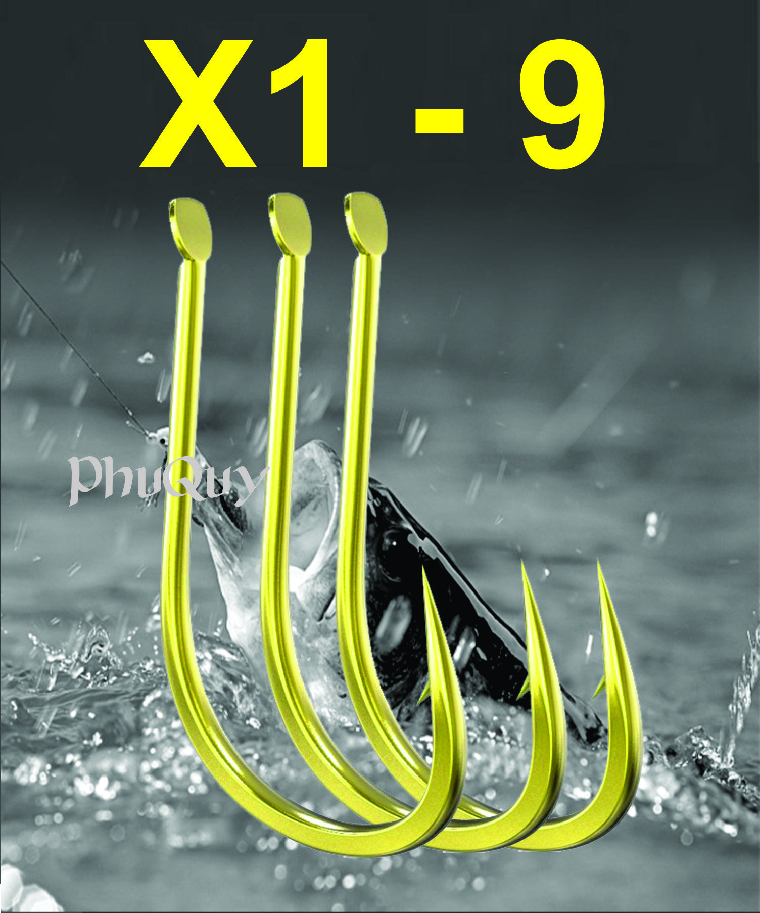 Hộp 100 Lưỡi Câu Nghạnh Nhỏ ( Mã -X1 )