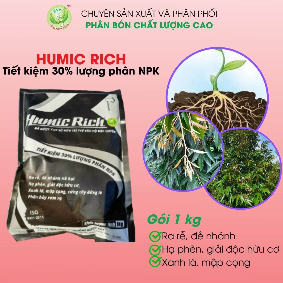 Humic rich dạng vảy cao cấp
