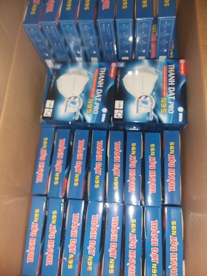 [HỘP 20C KO VAN][KHẨU TRANG N 95] Khẩu trang N95 (5 lớp) - THÀNH ĐẠT PRO
