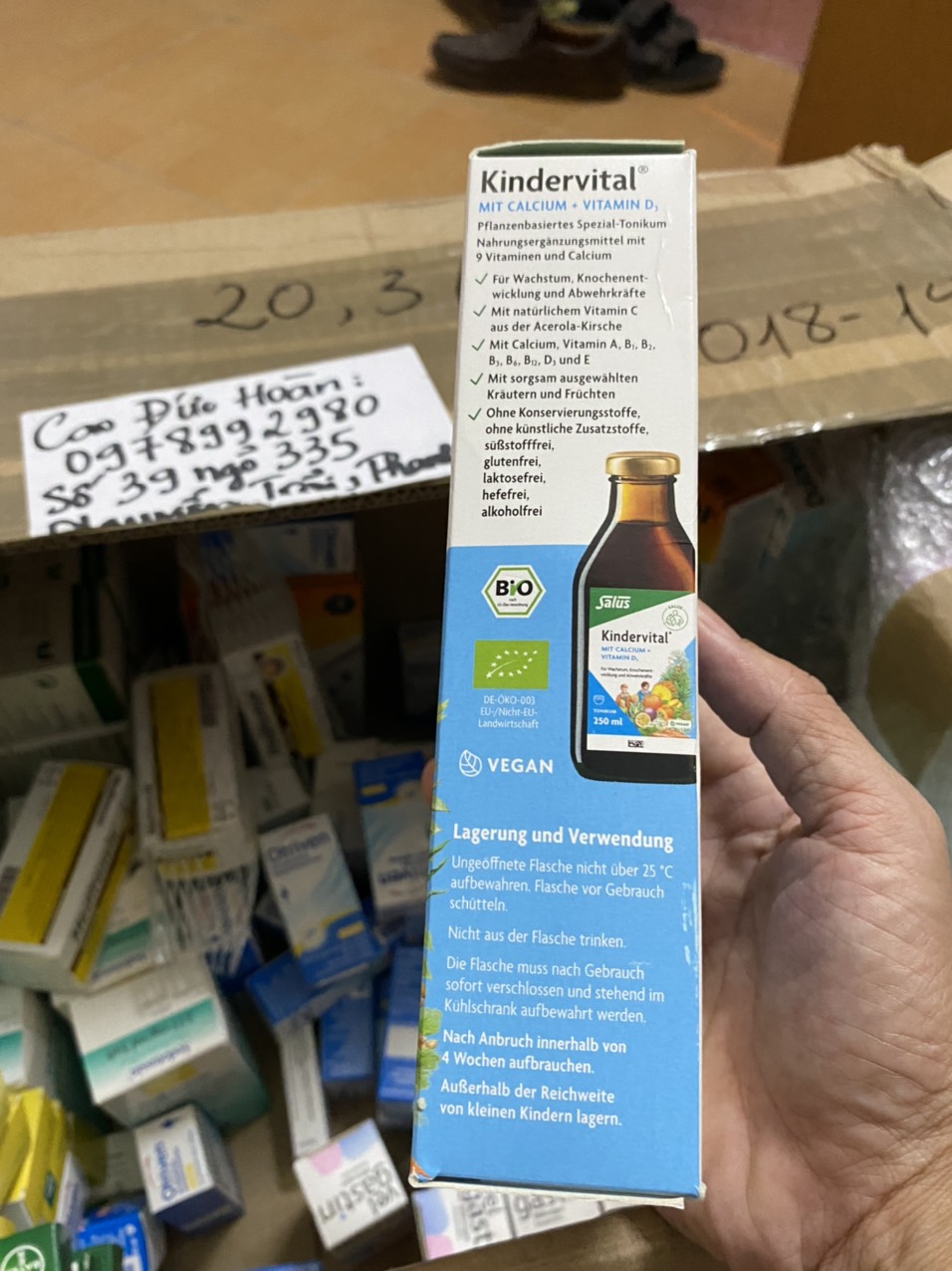 Kindervital mit calcium + vitamin D3