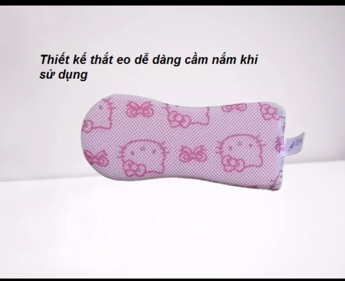 cước rửa chén tạo bọt cute hàn quốc hello kitty (1 cái )