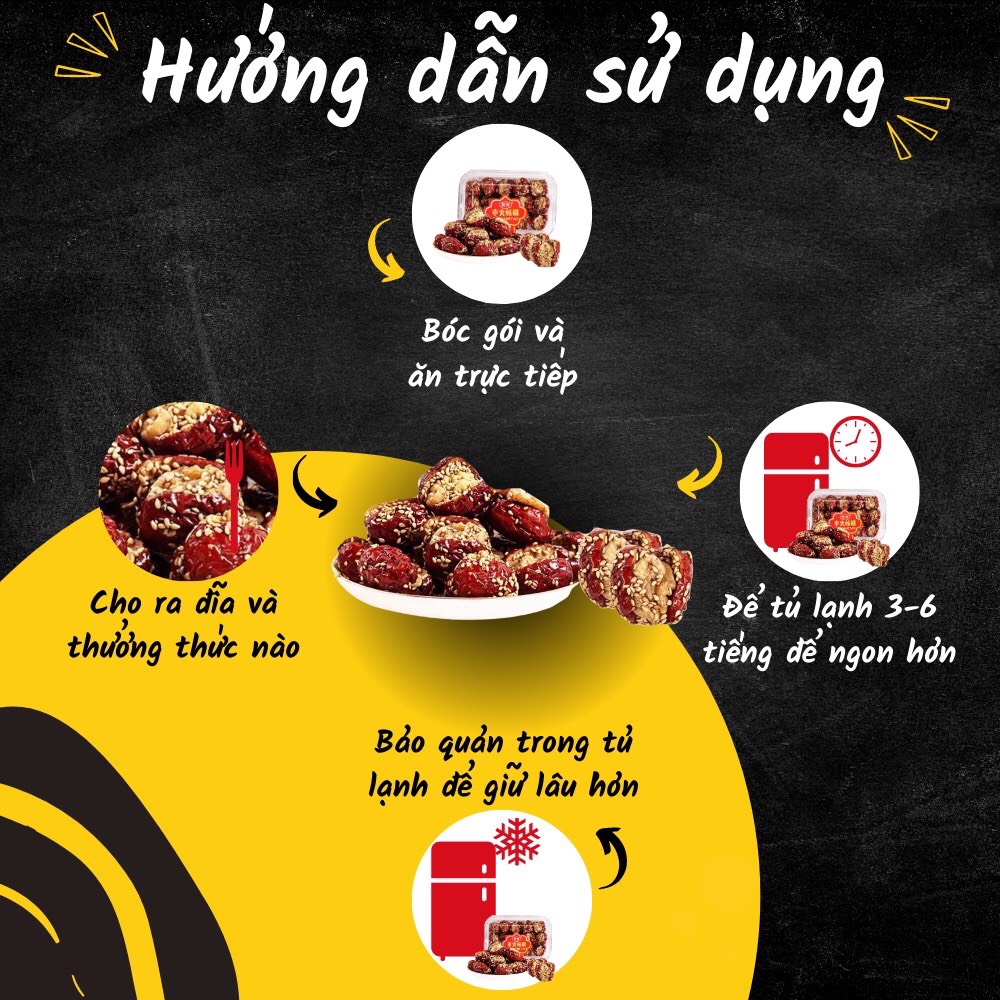 Táo đỏ nhân óc chó