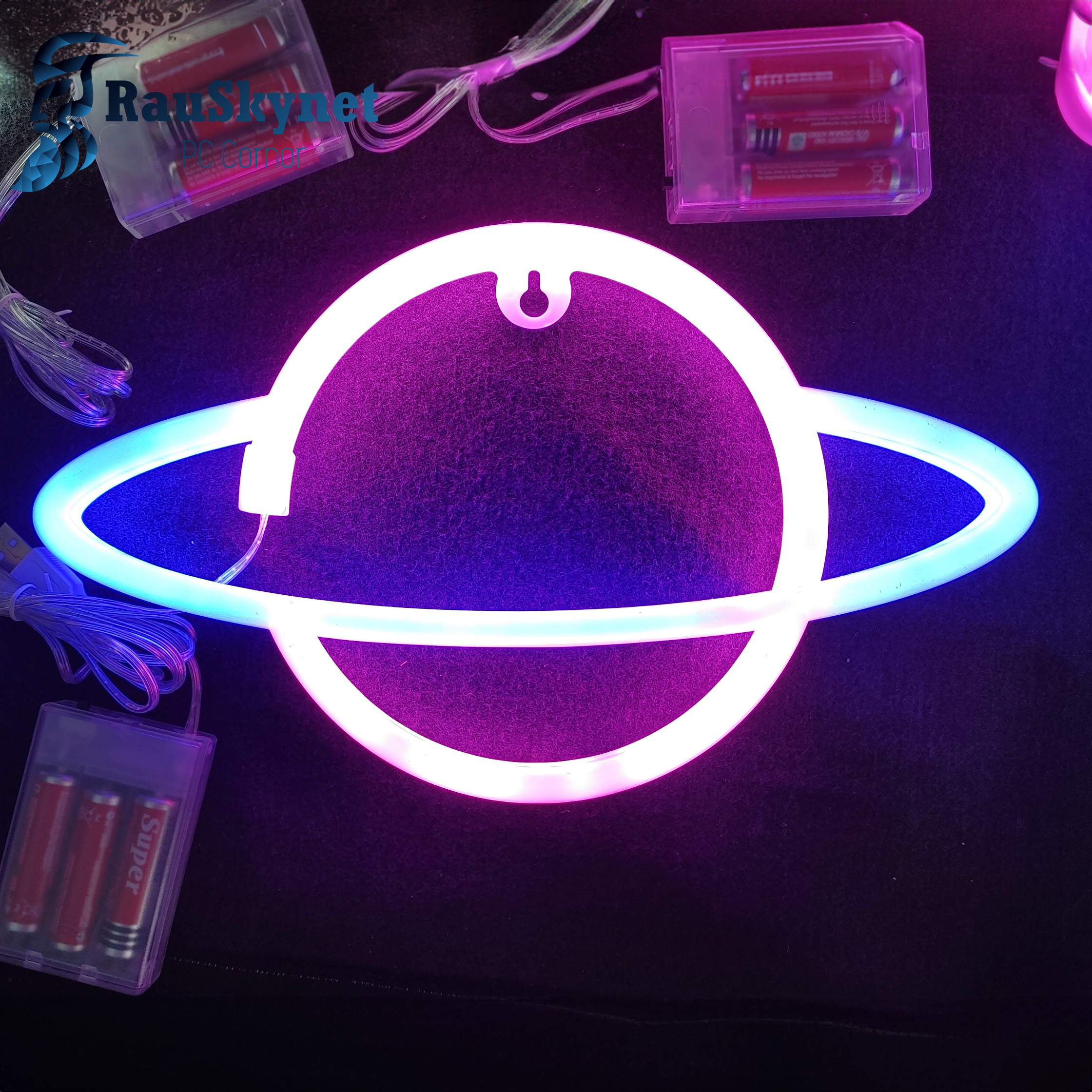 Đèn led neon trang trí phòng, decor phòng ngủ - phòng game