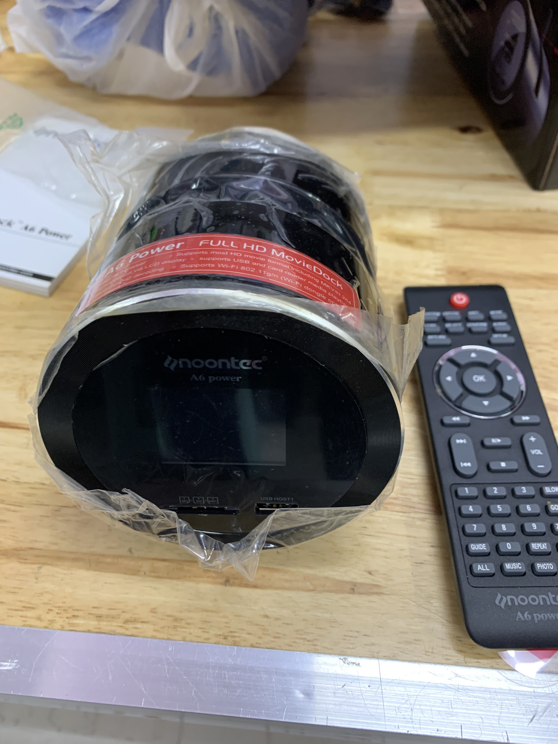 Đầu HD player Noontec MovieDock A6 Power
