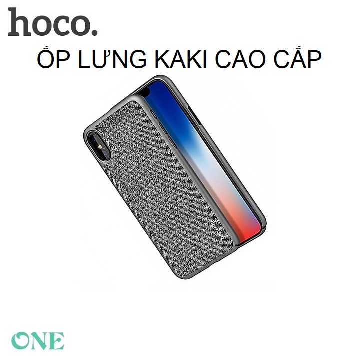 [HCM]Ốp lưng vải cao cấp hoco dùng cho dòng iphone X