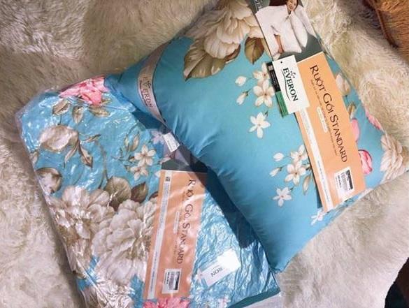 Combo 2 ruột gối người lớn hoa văn cao cấp 45*65cm (Nhiều mẫu), combo 2 ruot goi hoa van cao cap 45*65cm