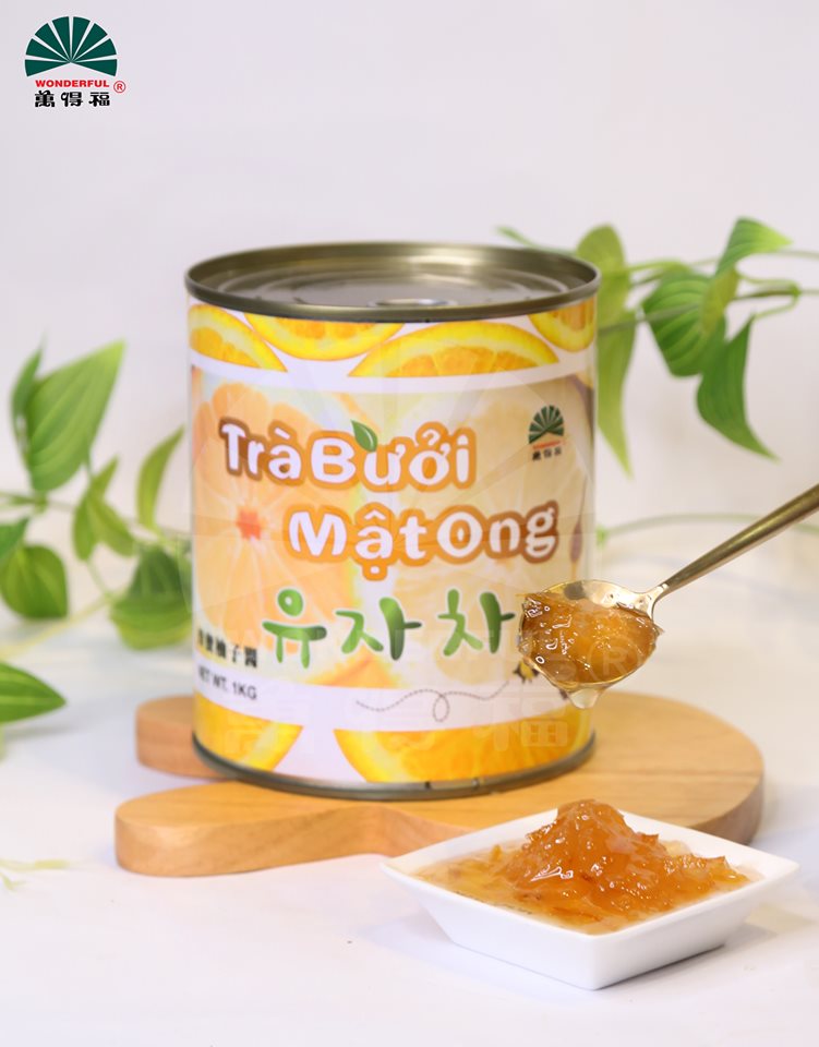 Wonderful Honey Grapefruit Tea 1kg – Cool and Refreshing Flavor
