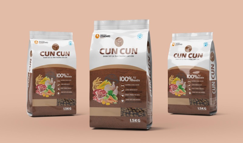 thức ăn hạt cuncun dành cho chó phổ thông
