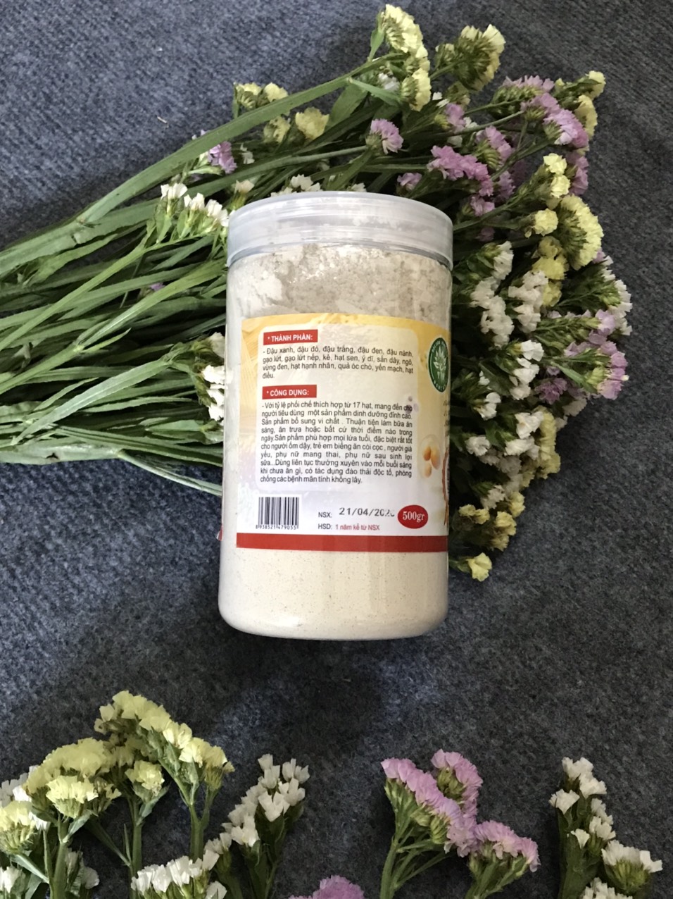 [HCM]Bột Ngũ Cốc 17 Loại Hạt Hũ 500gr