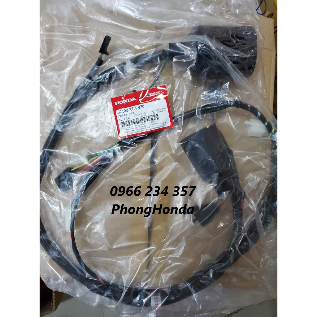 Dây điện sườn future neo xăng cơ chính hiệu honda motor vn