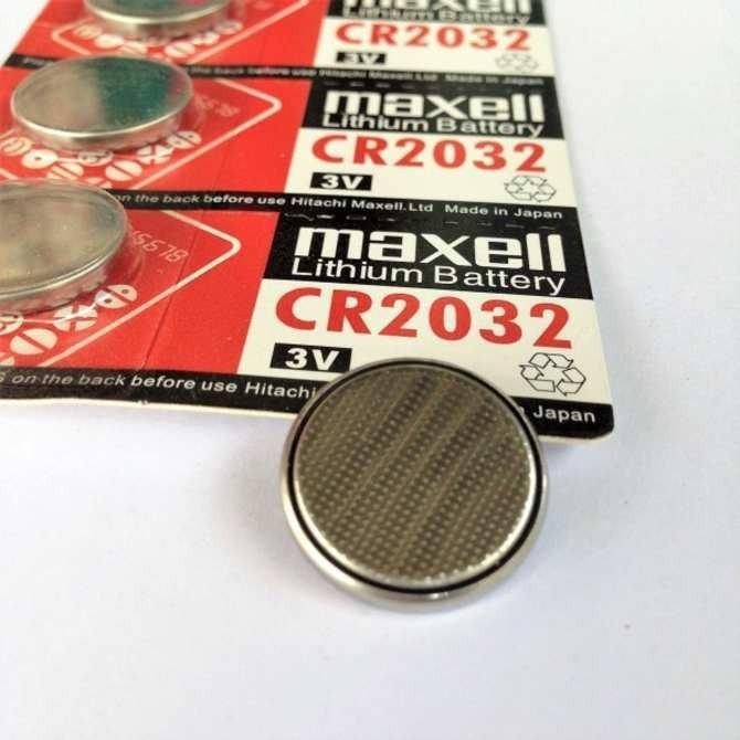 [HCM]VỈ 5 PIN CMOS CR2032 3V MAXELL VIÊN TRÒN