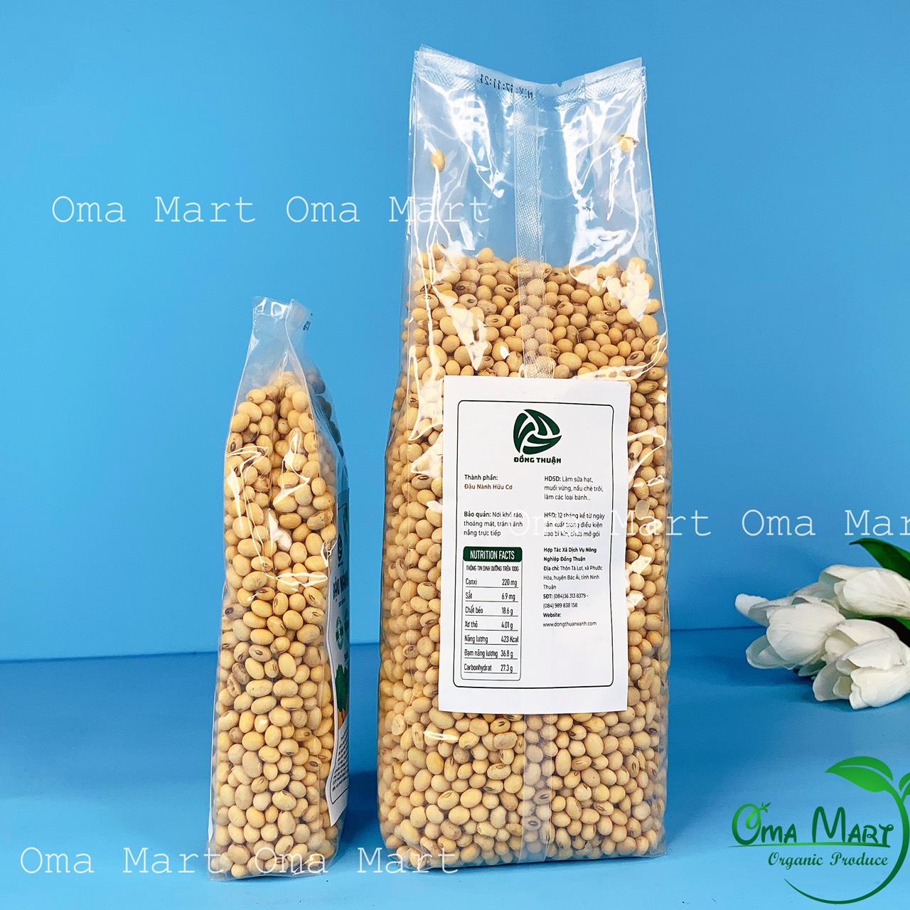 100g đậu nành thuần chủng (NON GMO) Đồng Thuận