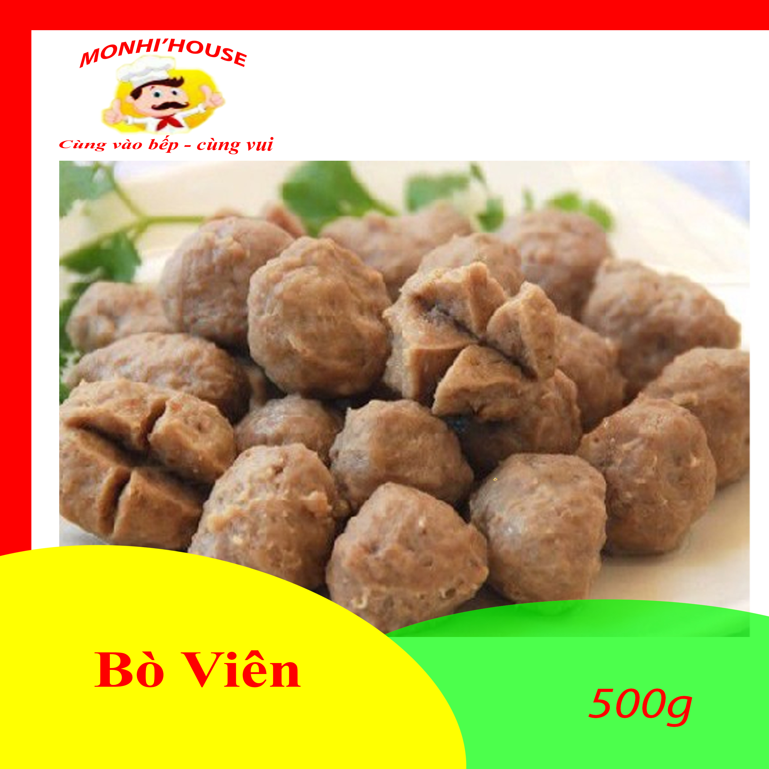 500g Bò Viên Chiên Ngon, Rẻ