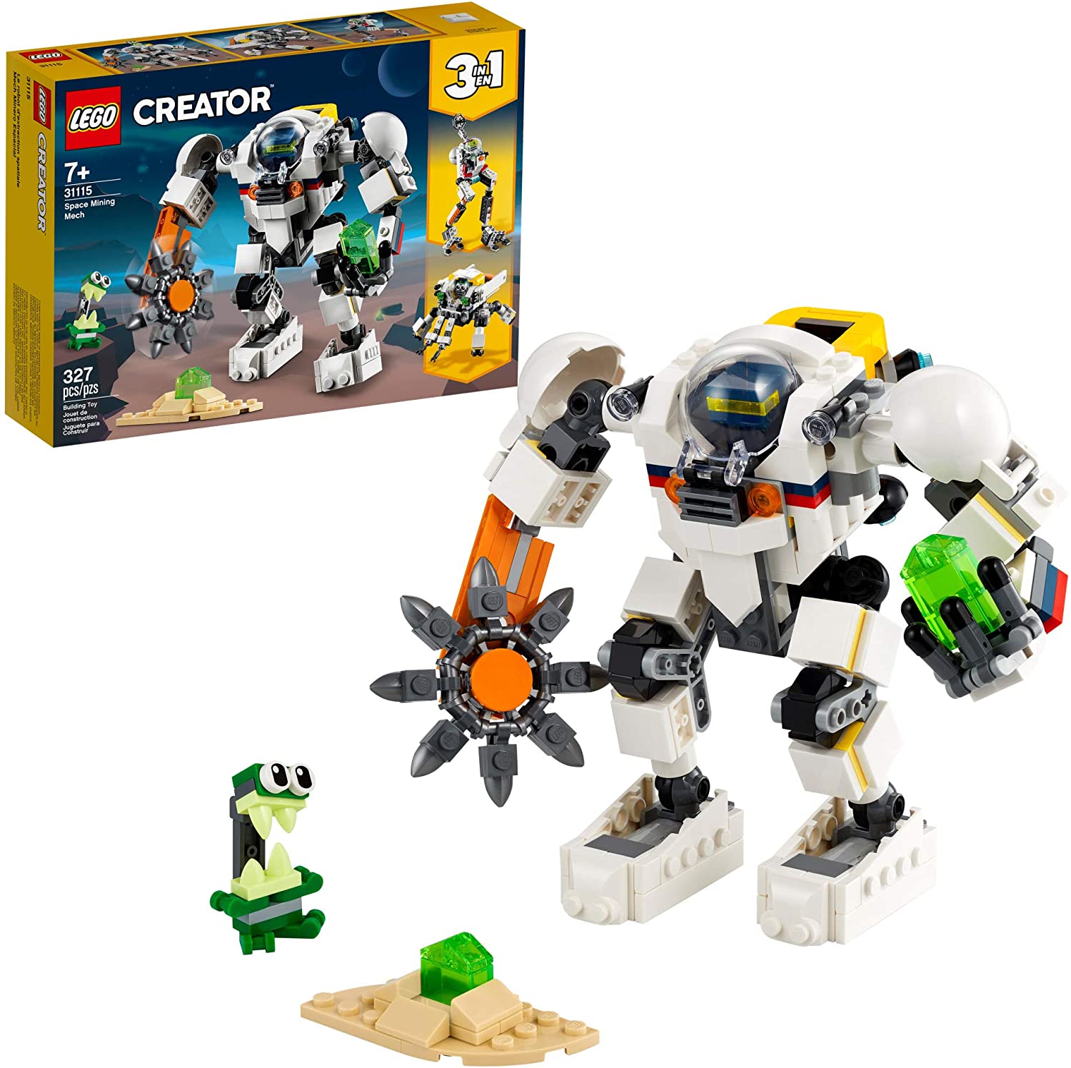 Đồ chơi LEGO CREATOR - Rô Bốt Khám Phá Không Gian - 31115