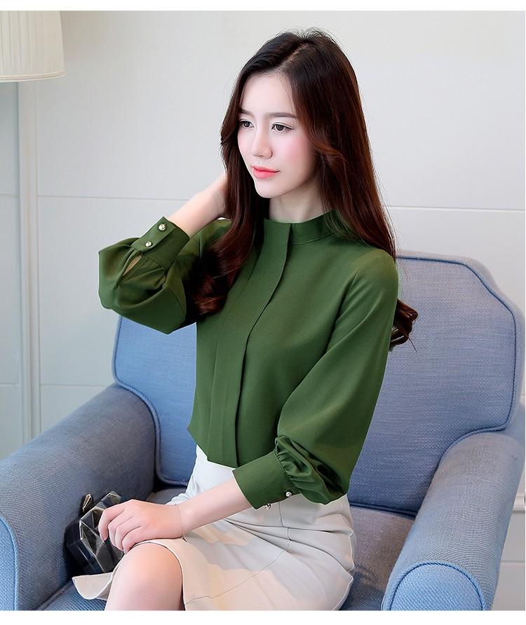 [HCM]Áo công sở xếp ly tay phồng ella
