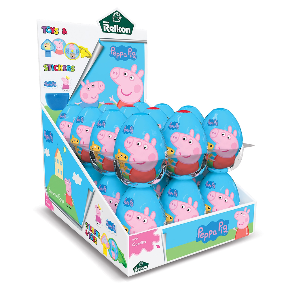Kẹo Trứng đồ chơi Peppa Pig Relkon