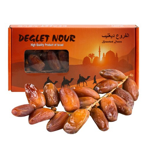 Chà Là Sấy Khô Nguyên Cành Deglet Nour Nhập Khẩu 500g