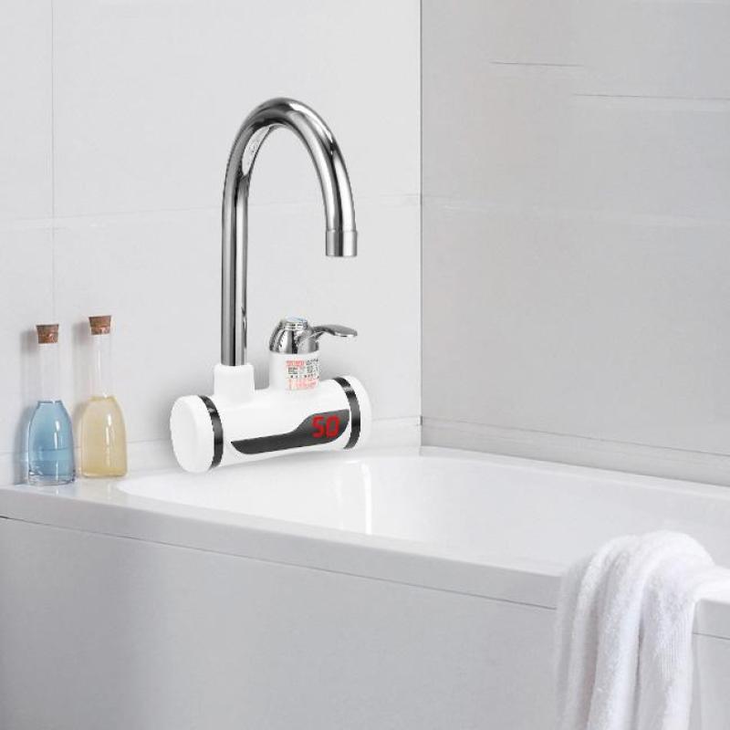 Bảng giá Nước Nóng Trực Tiếp Tại Vòi , Vòi Nước Nóng Lạnh, Máy Nước Nóng An Toàn, Máy Nước Nóng Trực Tiếp Tại Vòi Công Suất 3000W Làm Nóng Nhanh . Đầu Cắm Bảo Vệ Chống Giật Rò Rỉ Điện . Kiểu Dáng Sang Trọng , Nhỏ Gọn . Bh Toàn