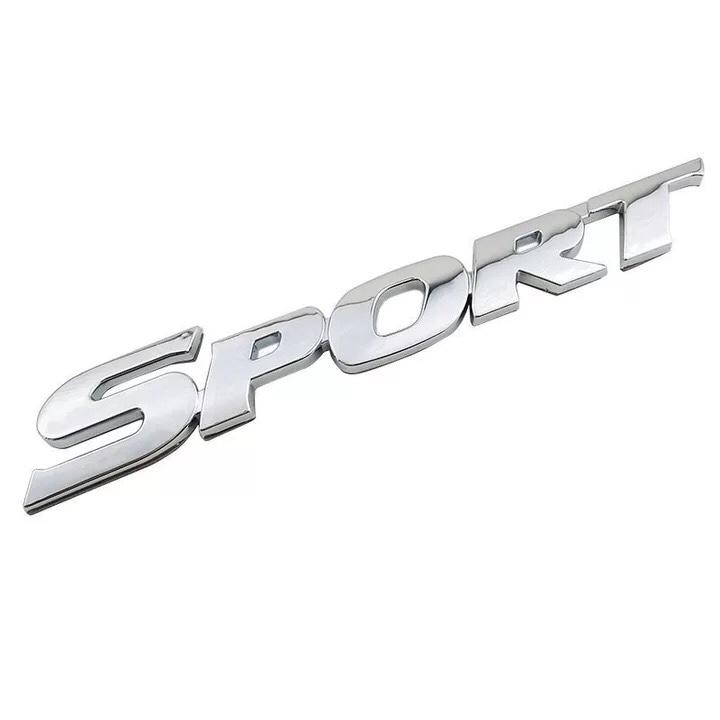 [HCM]Decal Chữ Sport dán xe ô tô