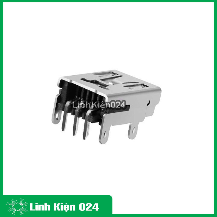 Bộ 5 cổng USB mini 5P chân cắm/chân dán