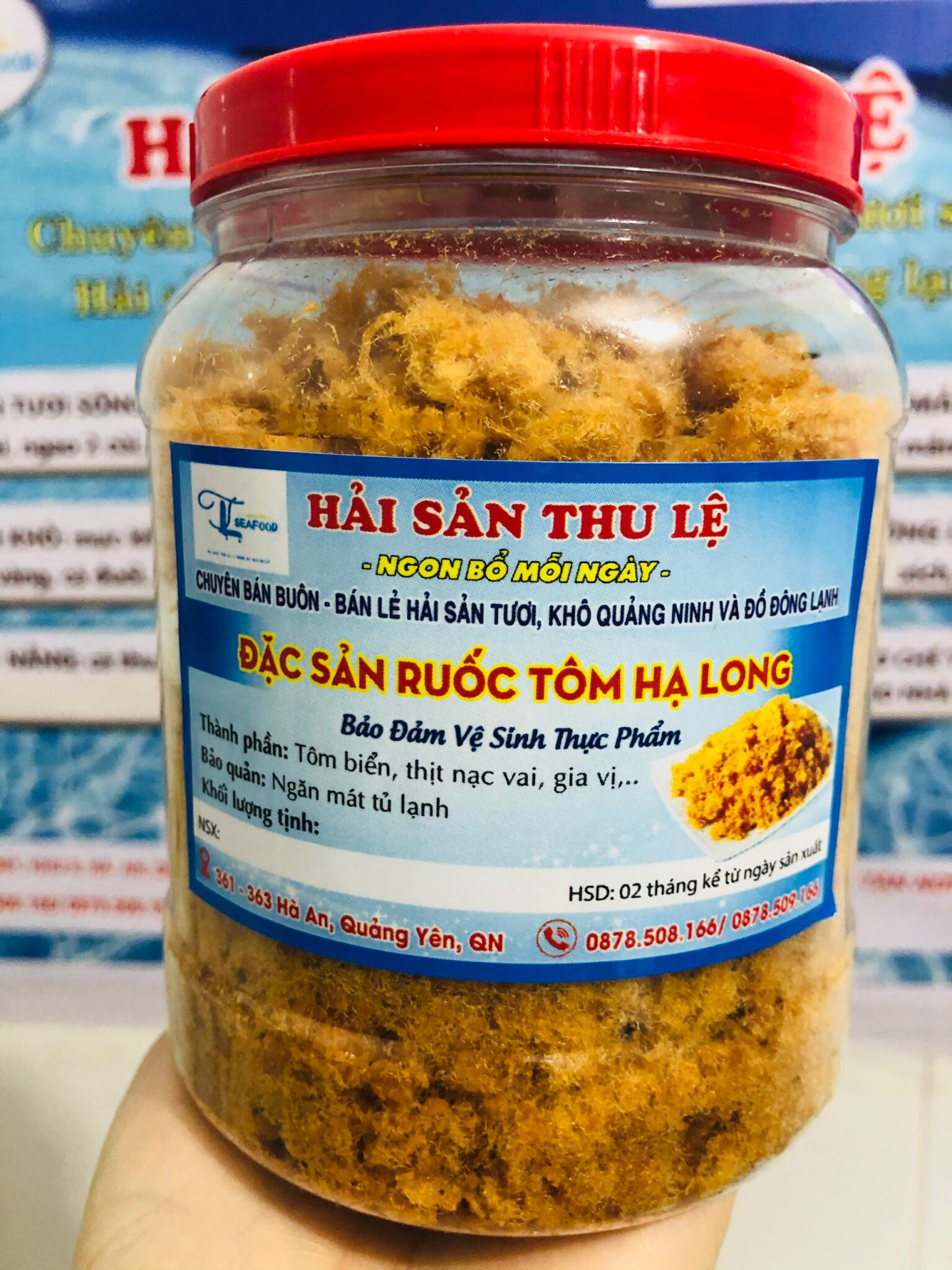[GIÁ RẺ BỔ ] - 300g RUỐC TÔM THỊT - ĐẶC SẢN CÔ TÔ LỌ 310G