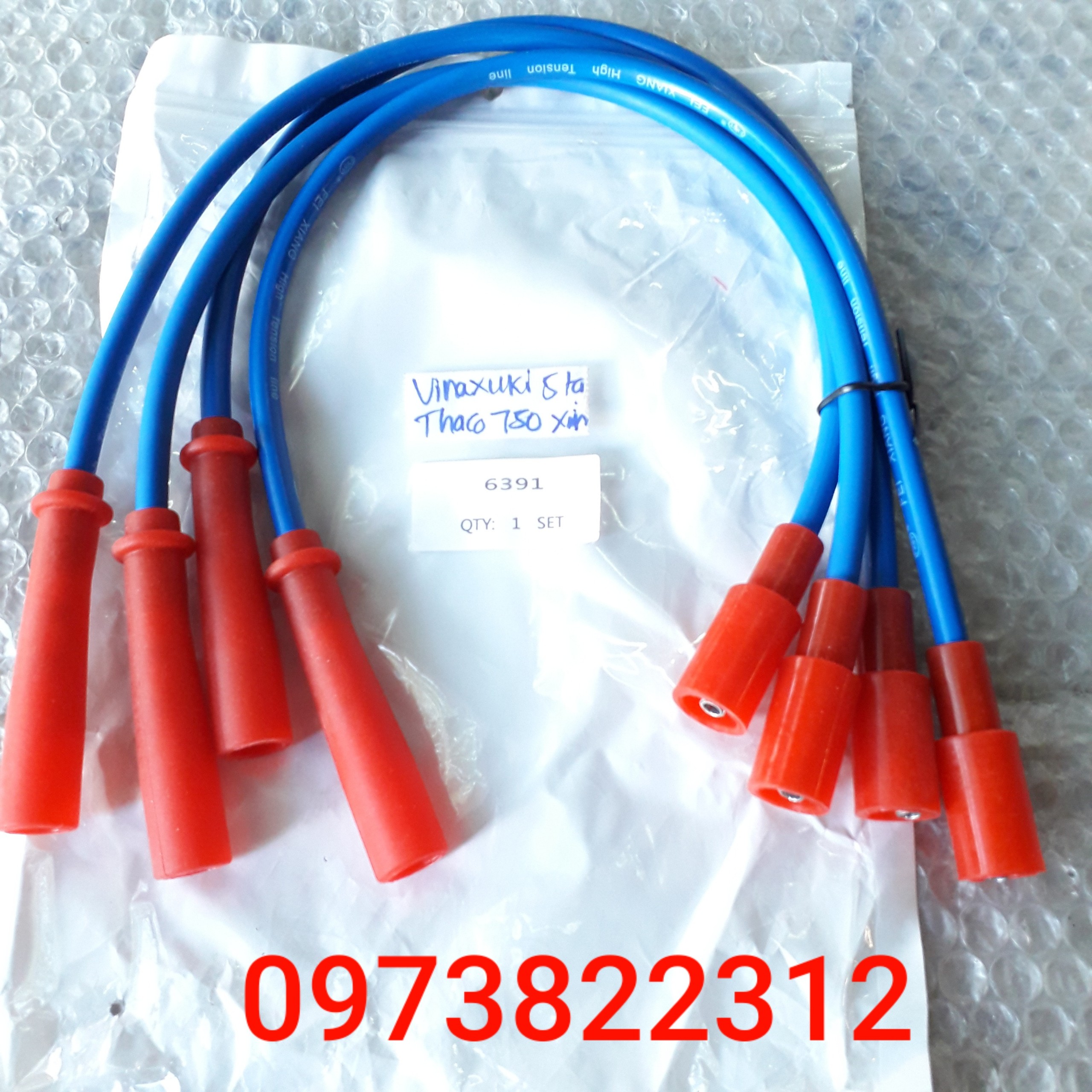 Dây cao áp Vinaxuki 5 tạ , Thaco 750 Xịn ( Giá 1 Bộ )