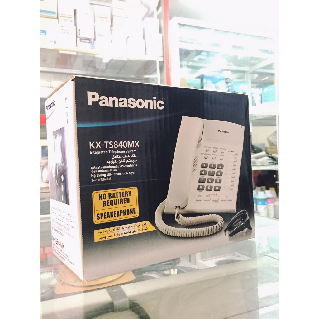 ĐIỆN THOẠI ĐỂ BÀN PANASONIC KX-TS840MX