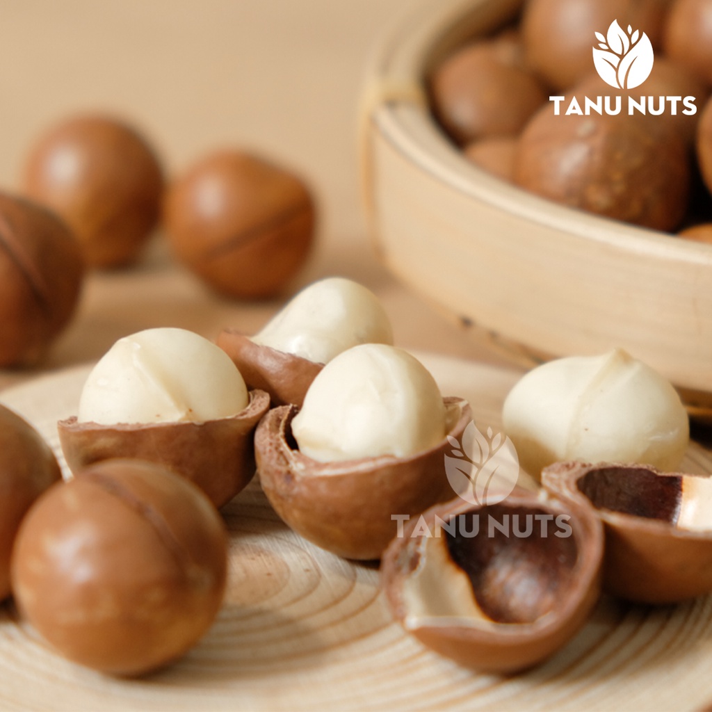Hạt Macca Úc Tách Vỏ TANU NUTS - Nhân Hạt Macca Úc Đã Rang Sấy