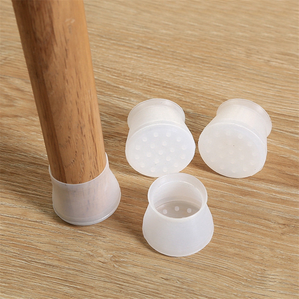 SET 10 MIẾNG SILICON BỌC CHÂN CÀN, CHÂN GHẾ SIÊU TIỆN - CHỐNG TRƠN TRƯỢT, BẢO VỆ NỀN NHÀ CỦA BẠN