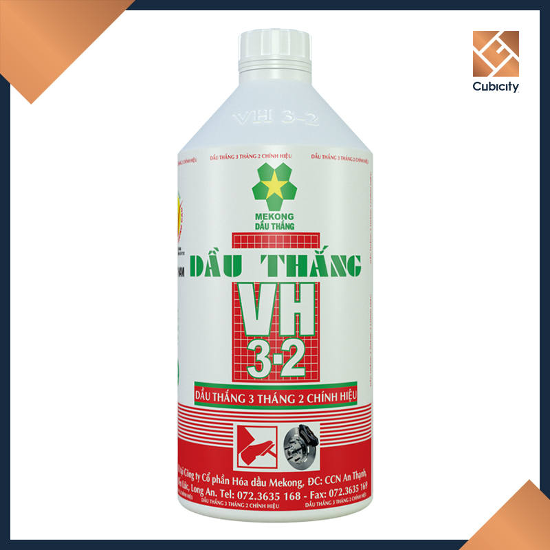 Dầu thắng đĩa xe máy Mekong VH 3-2 chai 830ml