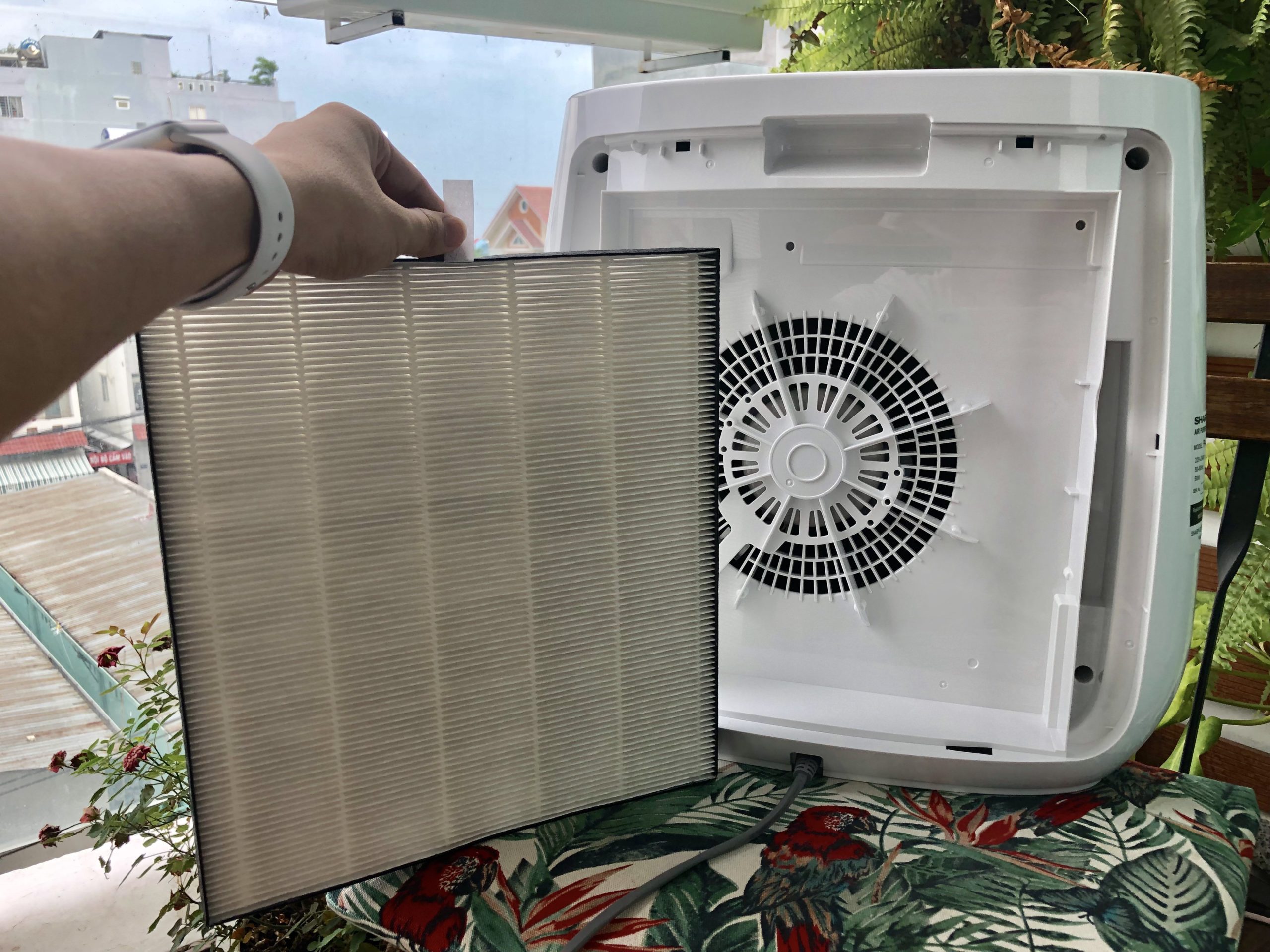 Fp-j30e sharp air purifier fp-j30e-a