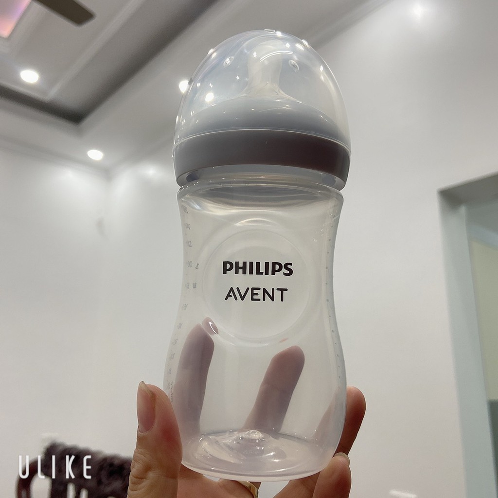 Bình Sữa 𝗣𝗵𝗶𝗹𝗶𝗽𝘀 𝗔𝘃𝗲𝗻𝘁 𝗡𝗮𝘁𝘂𝗿𝗮𝗹 125/260/330Ml   💖💖 Bình Sữa Cổ Rộng