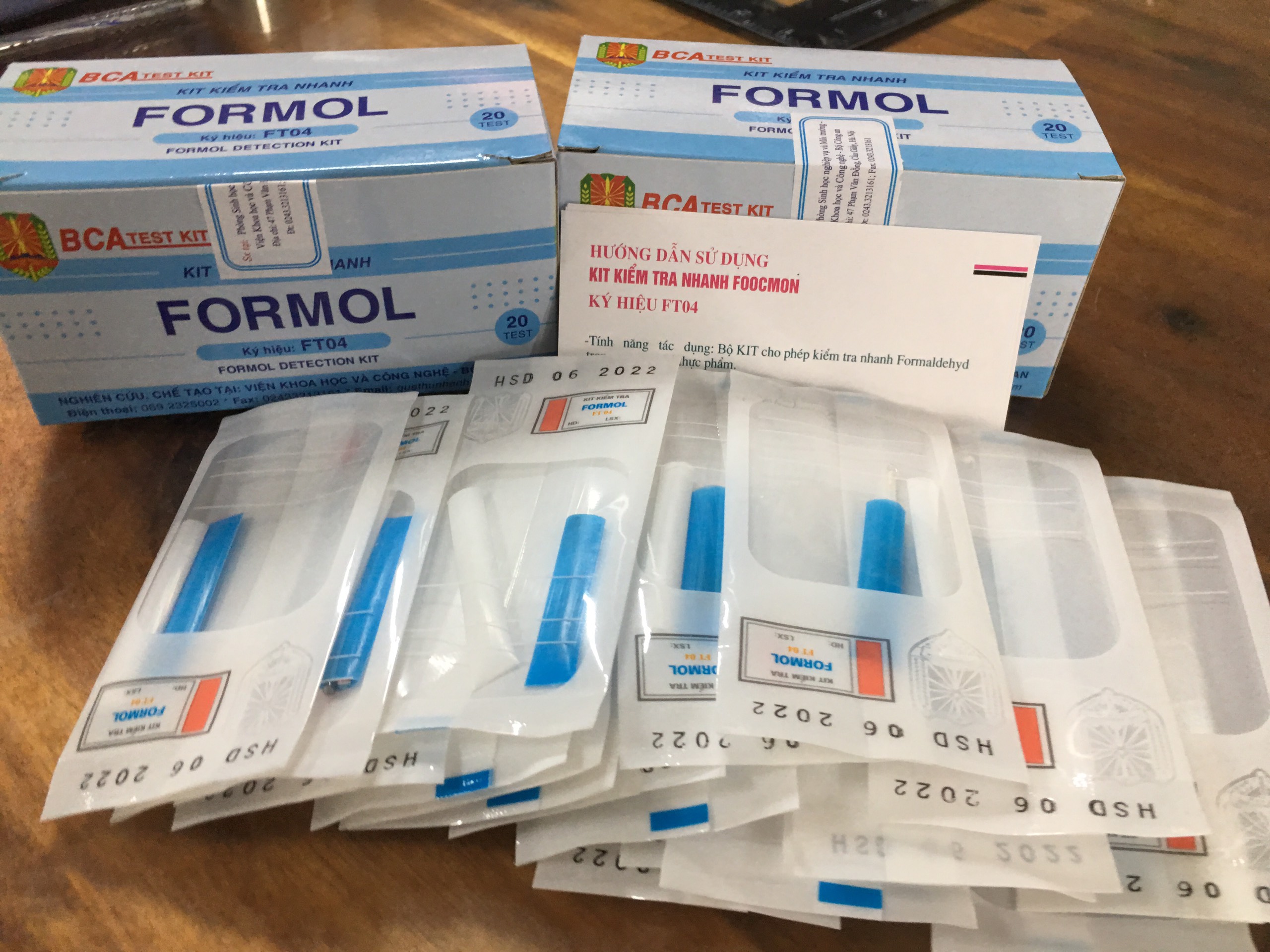Kit Kiểm Tra Nhanh Foocmon