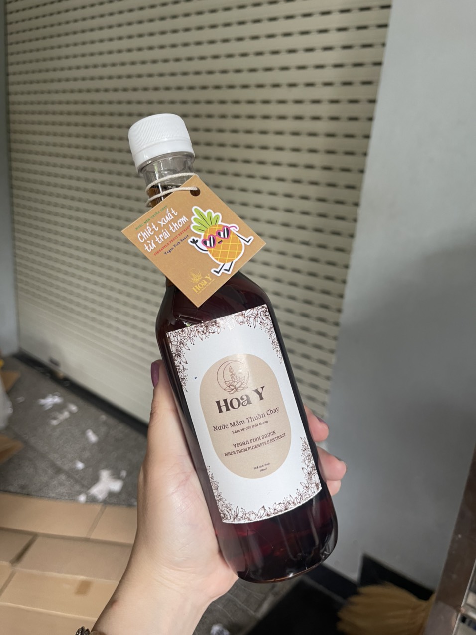 Nước mắm chay Hoa Y 500ml