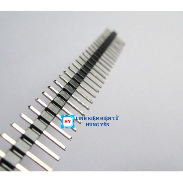 Hàng Rào Đực - Cái, Chân Thẳng, Chân Cong, 40 Chân (Header Jum 2.54 40Pin)