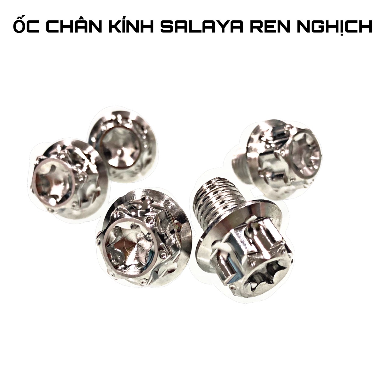 Ốc chân kính đầu salaya ren thuận hoặc nghịch