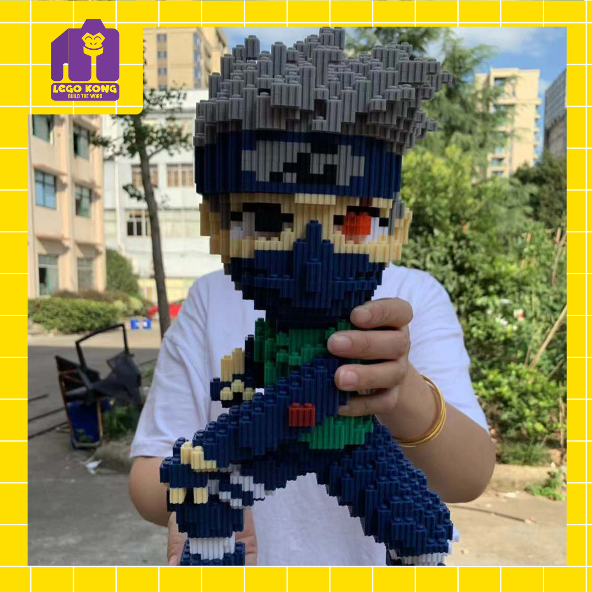 Đồ chơi lắp ráp lego Naruto ninja làng lá kakashi