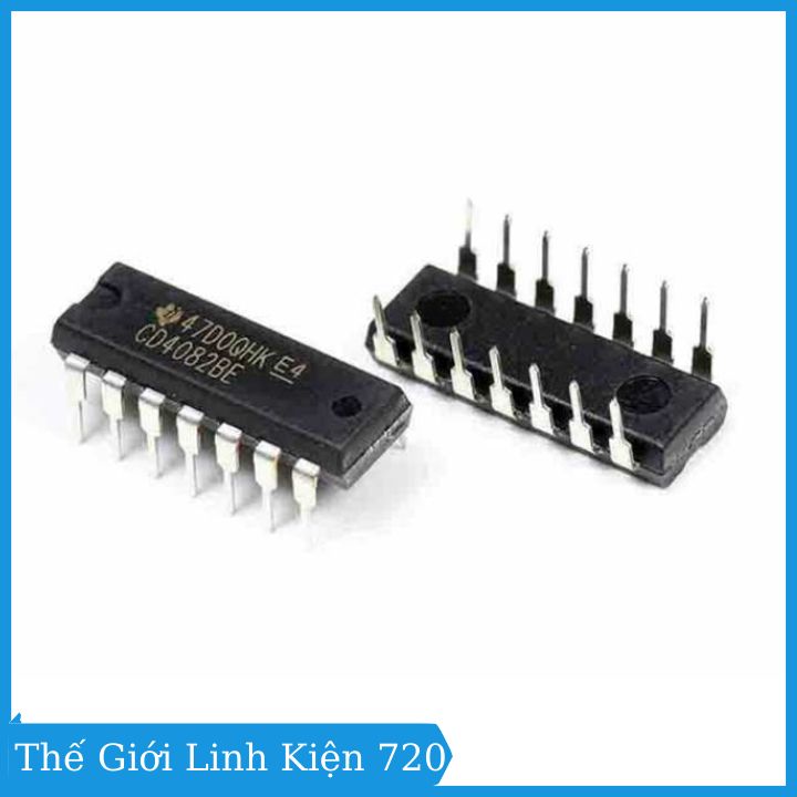 CD4082 DIP14 - IC cổng AND 4 đầu vào kép