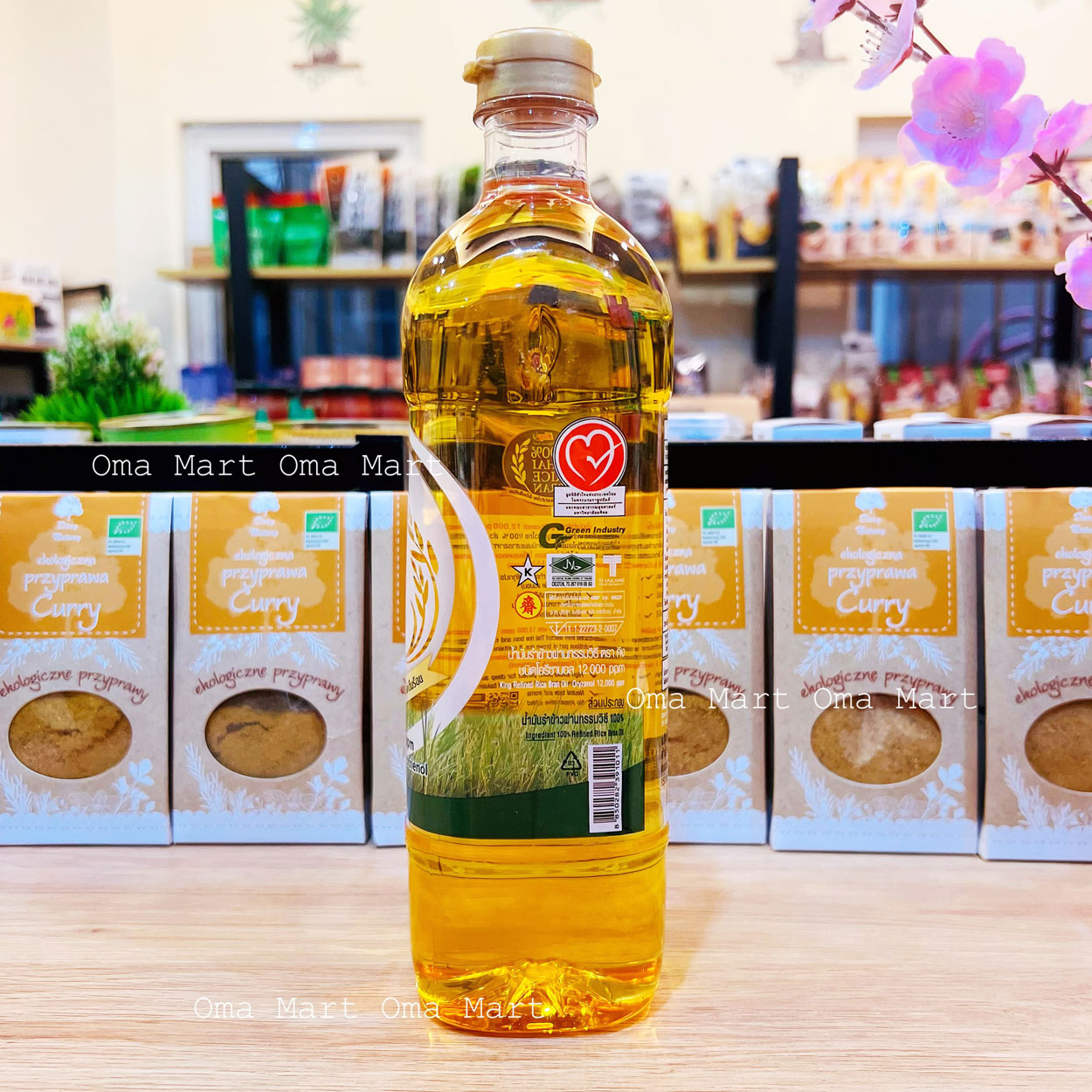 Rice bran oil King Rice Thailand 1 liter