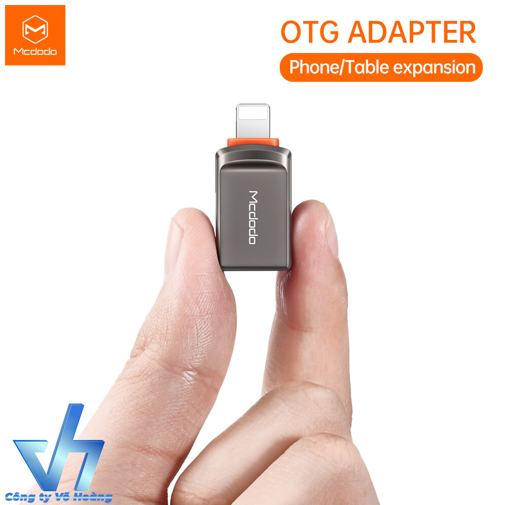 Đầu chuyển OTG Lightning Mcdodo - Dùng cho iPhone iPad cổng lightning