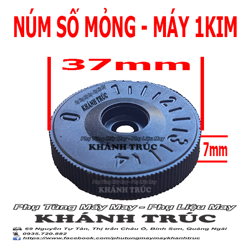 Núm số mỏng máy may công nghiệp 1kim