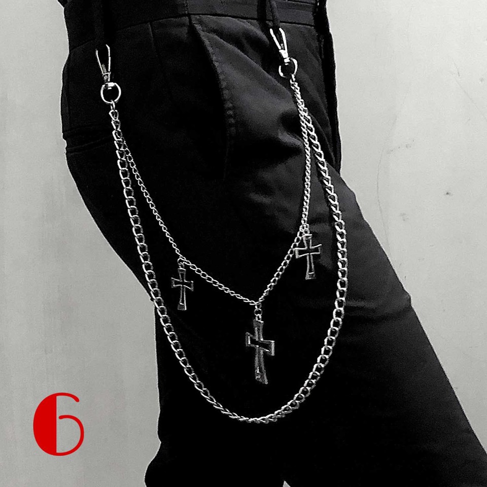 [Hoàn Tiền 15%] [HCM]Dây Xích Chain Móc Quần Unisex Nam Nữ